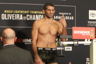 Beneil Dariush Misses Weight at UFC 322, Faces 20% Purse Penalty