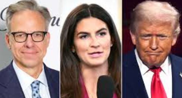 Kaitlan Collins Clashes with Trump: Jake Tapper Steps In to Defend Her