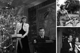 Lauren Bacall and Humphrey Bogart’s Classic Hollywood Christmas: A Tree, A Family & A Timeless