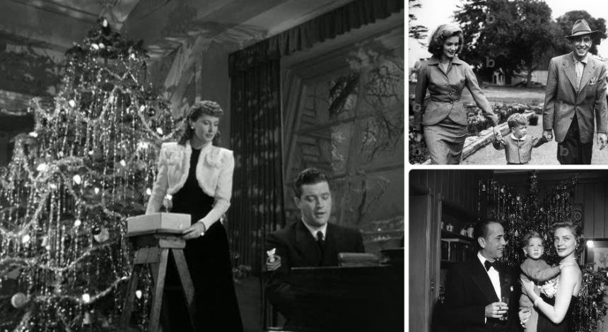 Lauren Bacall and Humphrey Bogart’s Classic Hollywood Christmas: A Tree, A Family & A Timeless